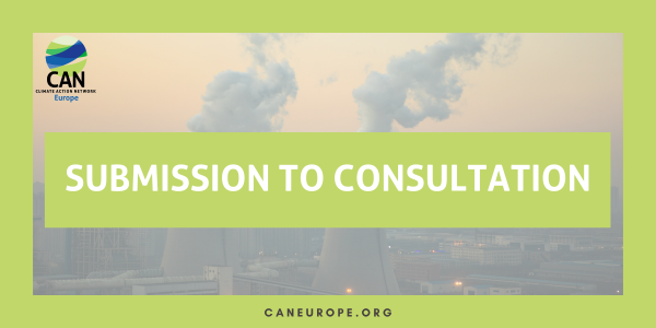 CAN Europe’s input to the stakeholder consultation on the methodology to define low carbon fuels