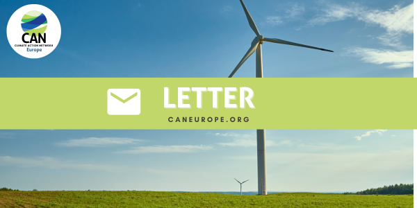 Letter to Ministers of Environment/Climate ahead of ENVI Council on 17th December