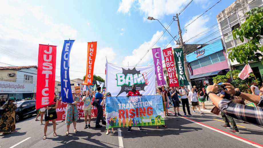 People power took over COP30: Tens of thousands marched for climate justice in Belém and across Europe