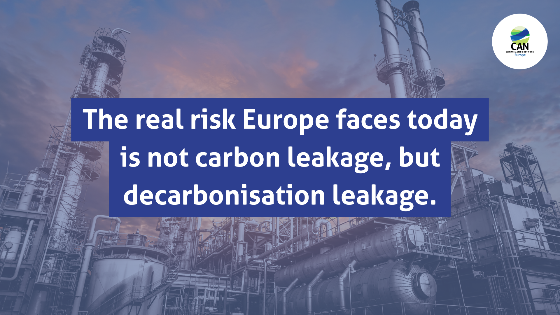 Antwerp Summit: The real risk Europe faces is not carbon leakage, but decarbonisation leakage