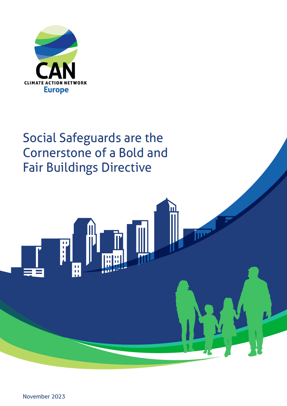 BRIEFING: Social Safeguards are the Cornerstone of a Bold & Fair Buildings Directive