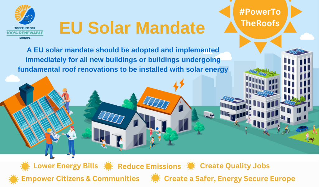 Recommendations for an ambitious EU-wide solar mandate