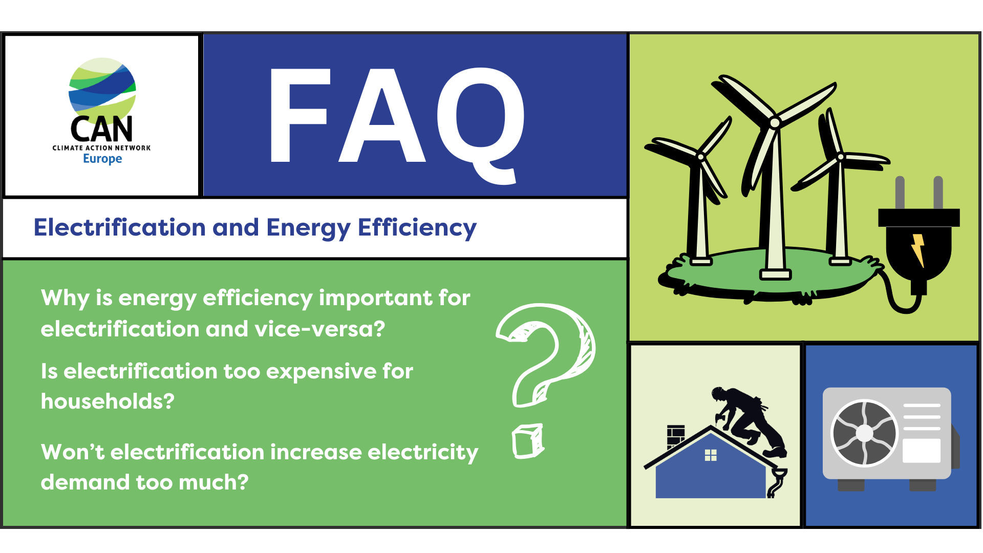 FAQ: Electrification and Energy Efficiency