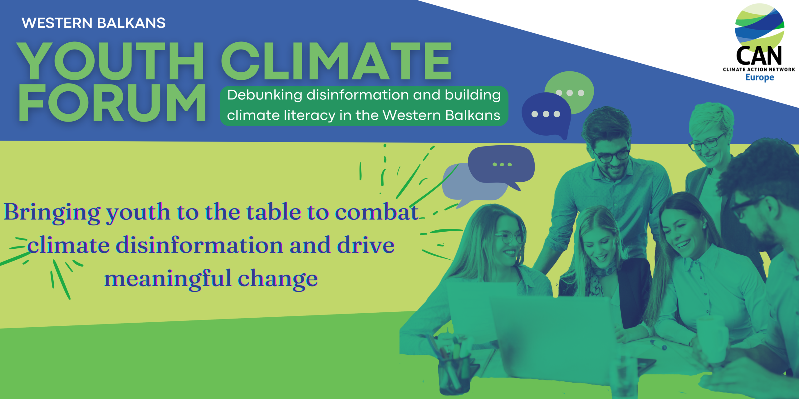 Young Voices Rising: The CAN Europe Western Balkans Youth Climate Forum 2024 – Tackles Disinformation