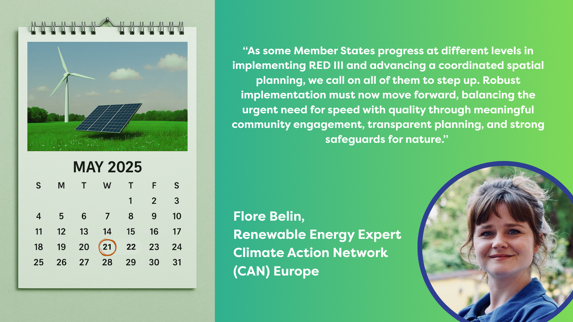 Media Advisory Note: RED-y? The progress of Member States on the implementation of the Renewable Energy Directive
