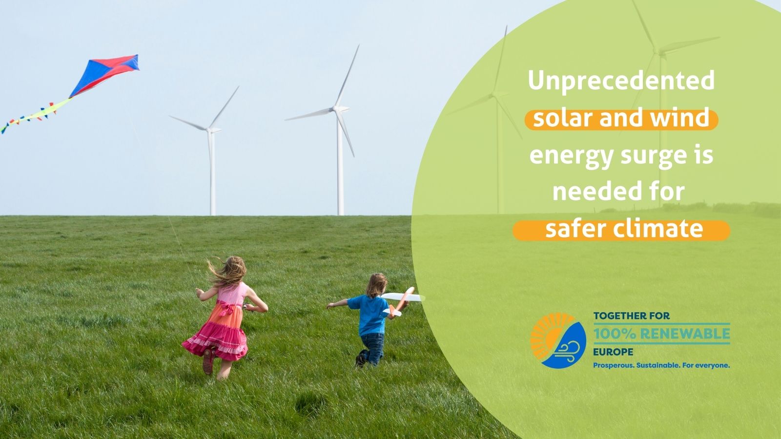 NGOs demand a fully renewable energy system by 2040 in Europe