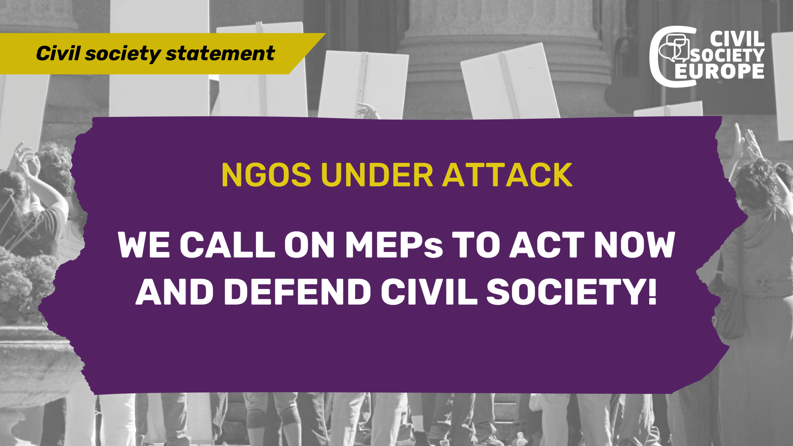 Civil Society Statement: 570+ Organisations Join Forces to Defend Civil Society