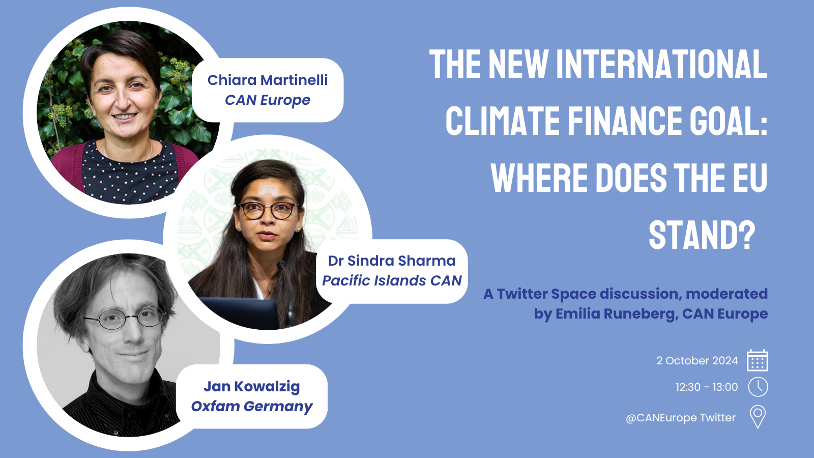 Listen: The New International Climate Finance Goal: Where does the EU stand?