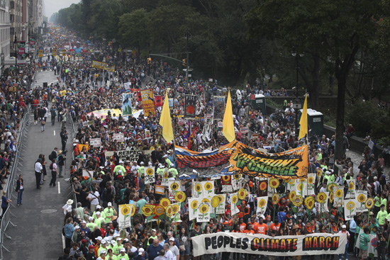 AP John Minchillo Images for AVAAZ Peoples Climate March